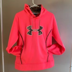 Camo & Pink Under Armor Hoodie